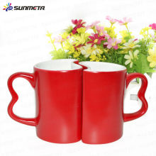 11oz sublimation blank lovers magic mug